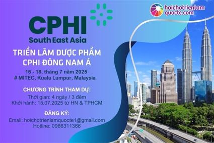 5 Lợi Ích Vàng Khi Tham Gia Hội Chợ CPHI & PMEC Trung Quốc: Cơ Hội Không Thể Bỏ Lỡ Cho Doanh Nhân Dược Phẩm