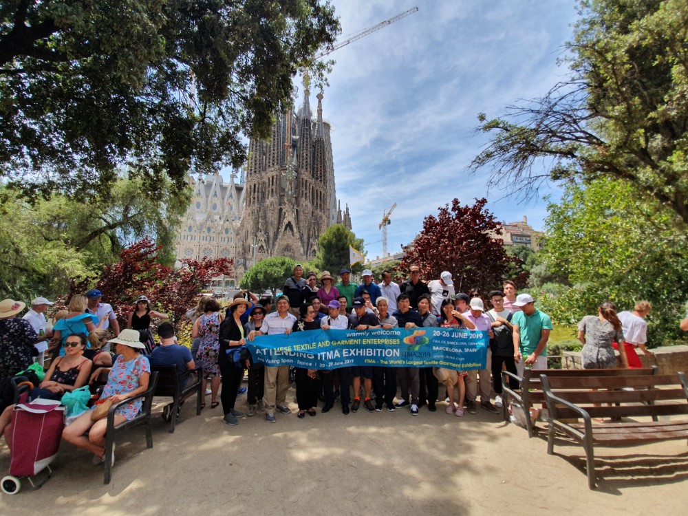 Đoàn DN Dệt may Việt Nam tham dự Hội chợ triển lãm ITMA lớn nhất thế giới tại Barcelona, Tây Ban Nha