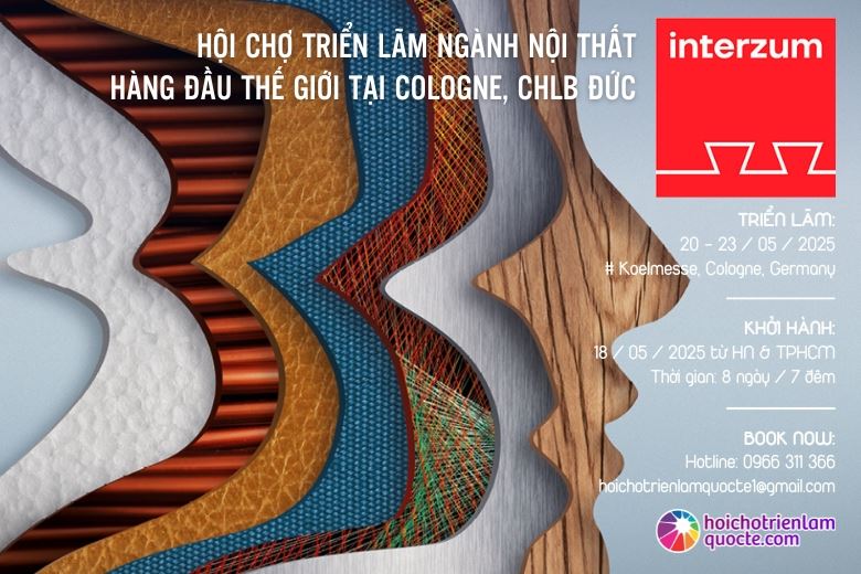 HỘI CHỢ TRIỂN LÃM NỘI THẤT QUỐC TẾ INERZUM COLOGNE (CHLB ĐỨC)