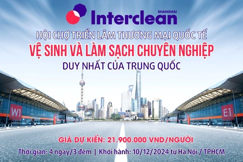 HỘI CHỢ TRIỂN LÃM INTERCLEAN THƯỢNG HẢI