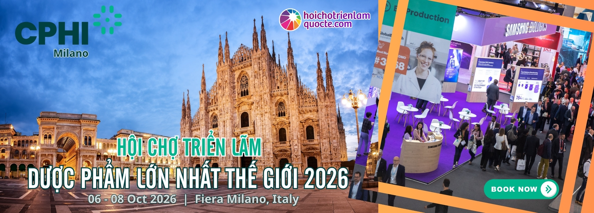 HỘI CHỢ TRIỂN LÃM DƯỢC PHẨM CPHI GLOBAL - MILANO 2026