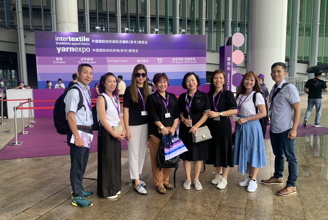 Hội Dệt may tham dự Triển lãm InterTextile Shanghai