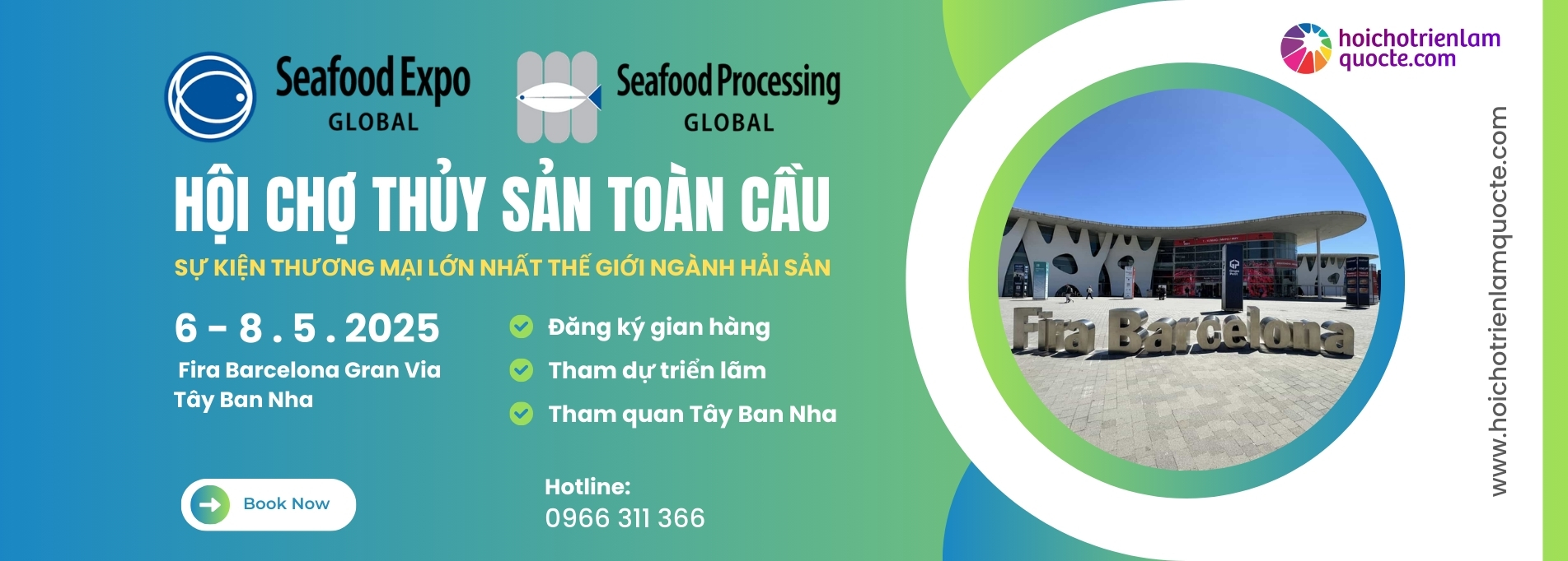 HỘI CHỢ TRIỂN LÃM THỦY SẢN SEAFOOD EXPO GLOBAL 2025